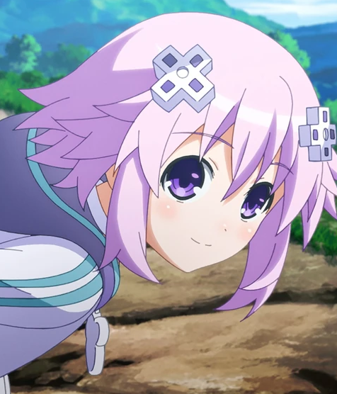 Choujigen Game Neptune The Animation Hidamari No Little Purple